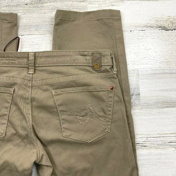 AG Adriano Goldschmied The Dietrich Khaki Jeans Lo - Picture 8 of 8